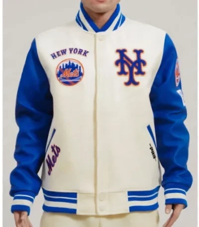 New York Mets Kate Upton Varsity Jacket