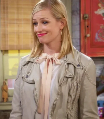 2 Broke Girls Caroline Channing Leather Jacket
