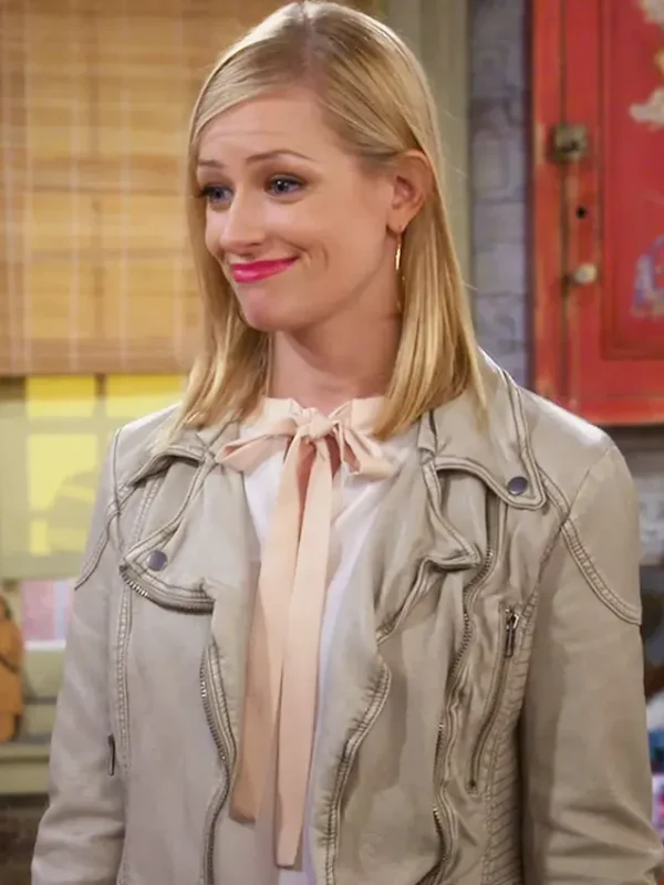 2 Broke Girls Caroline Channing Leather Jacket
