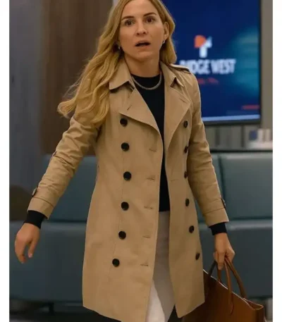 9-1-1 Nashville Blythe Hart Beige Coat