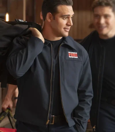 9-1-1 Nashville Eddie Diaz Blue Jacket