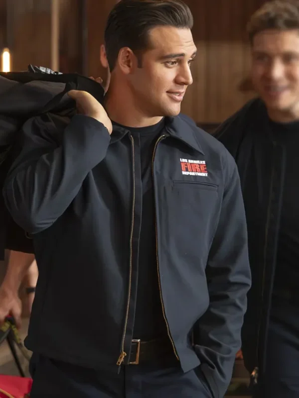 9-1-1 Nashville Eddie Diaz Blue Jacket