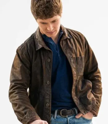 9-1-1 Nashville Ryan Hart Brown Leather Jacket