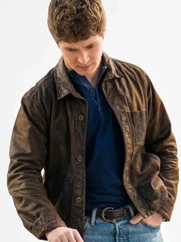 9-1-1 Nashville Ryan Hart Brown Leather Jacket