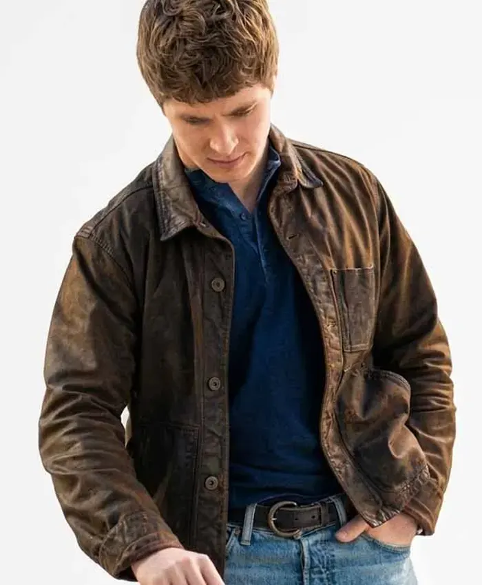 9-1-1 Nashville Ryan Hart Brown Leather Jacket 9-1-1 Nashville Ryan Hart Brown Leather Jacket