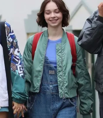 A Good Girl’s Guide to Murder Pip Fitz-Amobi Bomber Jacket