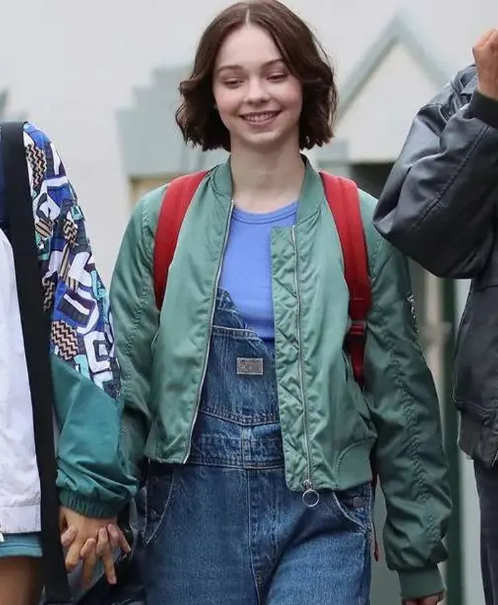 A Good Girl’s Guide to Murder Pip Fitz-Amobi Bomber Jacket A Good Girl’s Guide to Murder Pip Fitz-Amobi Bomber Jacket