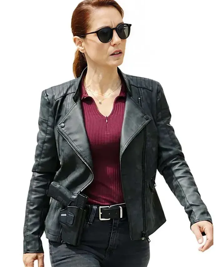 A Taste for Murder Inspector Lara Sarrancino Leather Jacket A Taste for Murder Inspector Lara Sarrancino Leather Jacket