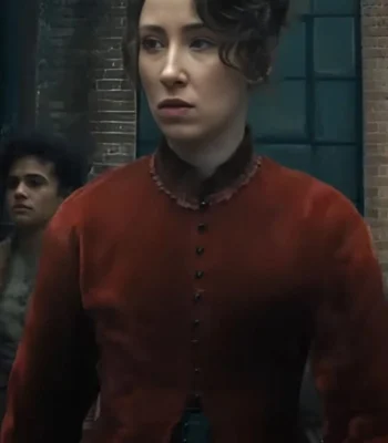 A Thousand Blows Erin Doherty Red Jacket
