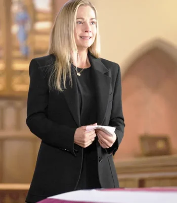 A.J. Cook Criminal Minds Evolution S18 Black Coat