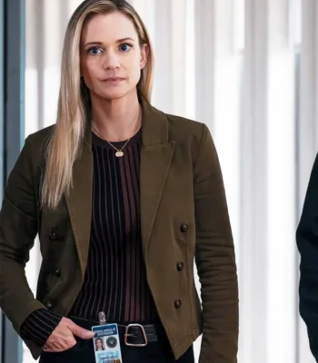 A.J. Cook Criminal Minds Evolution S18 Green Jacket