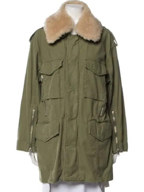 Not Suitable Abby Chilukuri Green Jacket