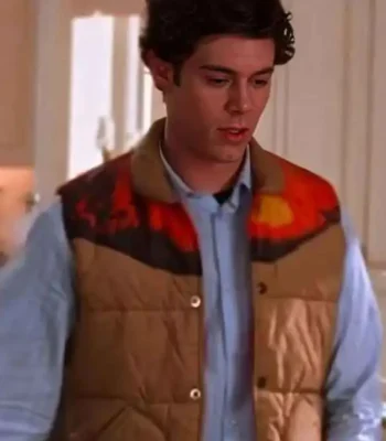 Adam Brody The OC Puffer Vest