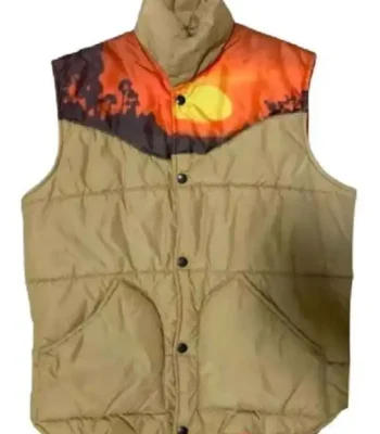 Adam Brody The OC Puffer Vest