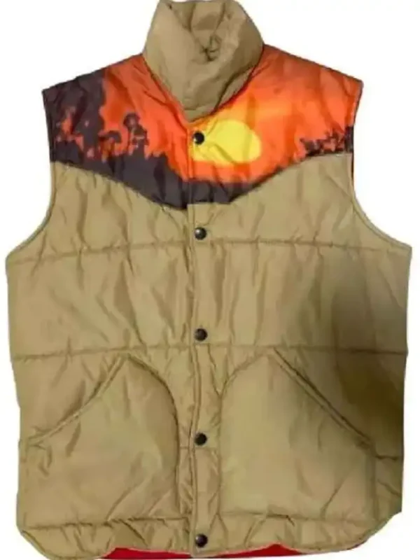 Adam Brody The OC Puffer Vest