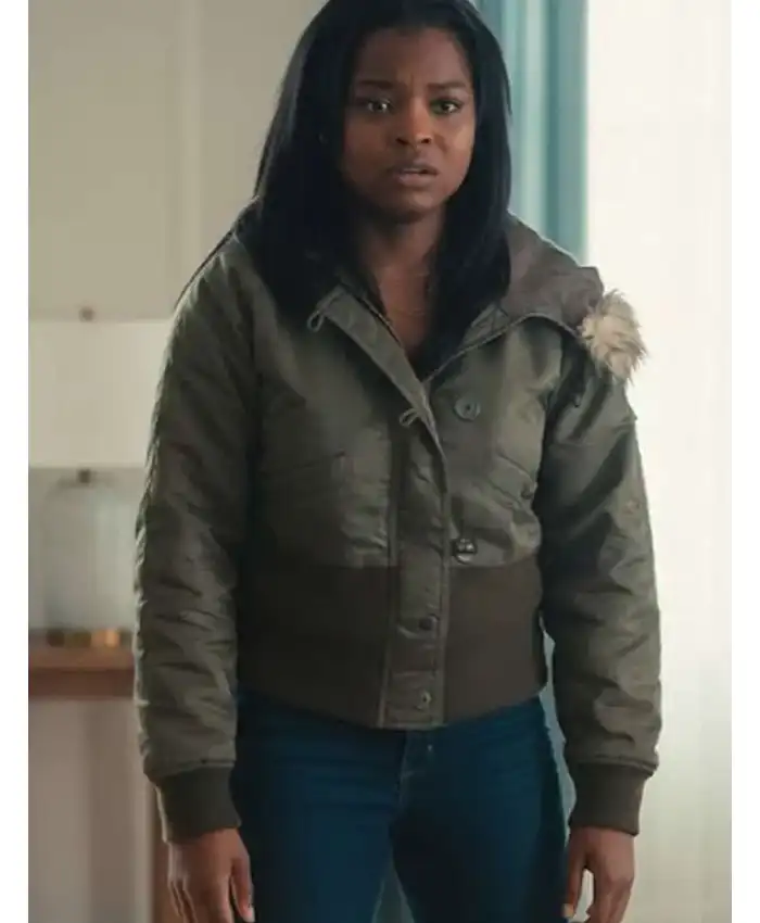 Aftershock The Nicole Bell Story Nicole Bell Green Jacket Aftershock The Nicole Bell Story Nicole Bell Green Jacket