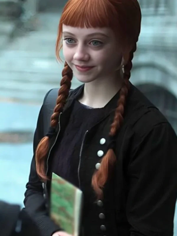 Agnes Demille Wednesday S02 Black Drummer Jacket