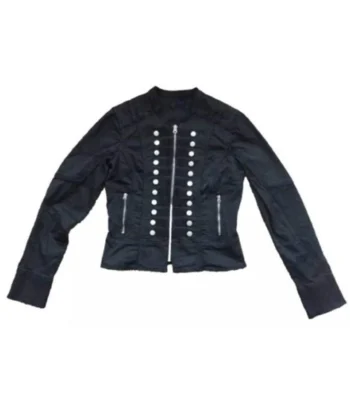 Agnes Demille Wednesday S02 Black Drummer Jacket