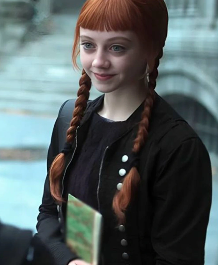 Agnes Demille Wednesday S02 Black Drummer Jacket Agnes Demille Wednesday S02 Black Drummer Jacket