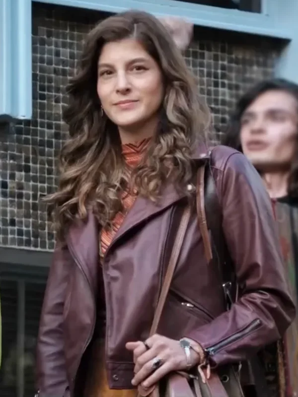 Agustina Delirium S01 Biker Leather Jacket