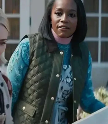 Aja Naomi King Grosse Pointe Garden Society Quilted Vest