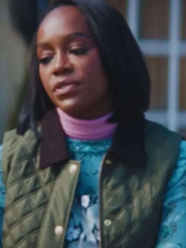 Aja Naomi King Grosse Pointe Garden Society Quilted Vest
