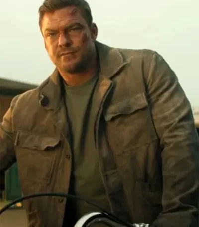 Alan Ritchson Reacher S03 Brown Jacket
