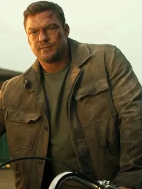 Alan Ritchson Reacher S03 Brown Jacket