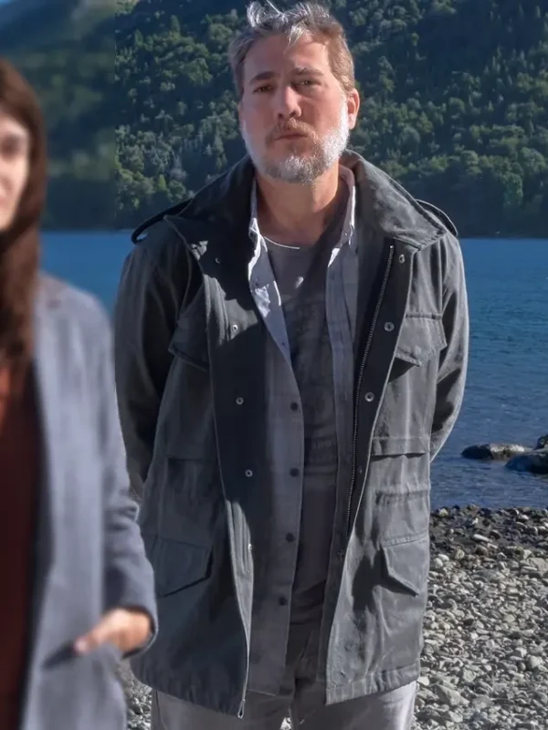 Alberto Ammann Caught S01 Grey Suede Jacket
