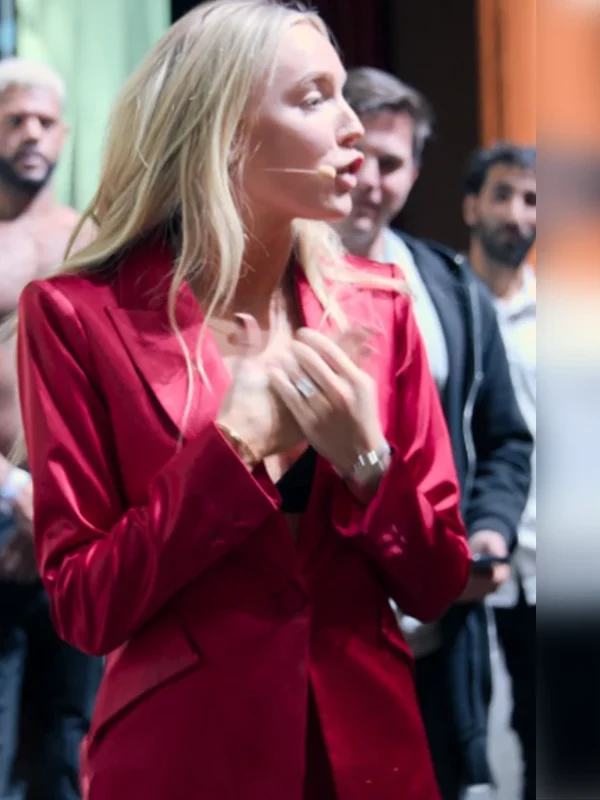 Alexandra Cooper Call Her Alex Red Blazer