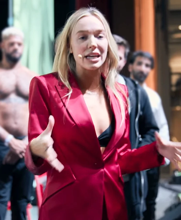 Alexandra Cooper Call Her Alex Red Blazer Alexandra Cooper Call Her Alex Red Blazer