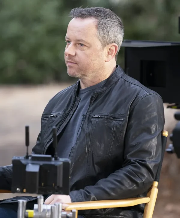 Alexi Hawley The Rookie S07 Black Leather Jacket Alexi Hawley The Rookie S07 Black Leather Jacket