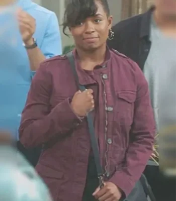 Alexis Floyd Grey’s Anatomy S21 Maroon Jacket