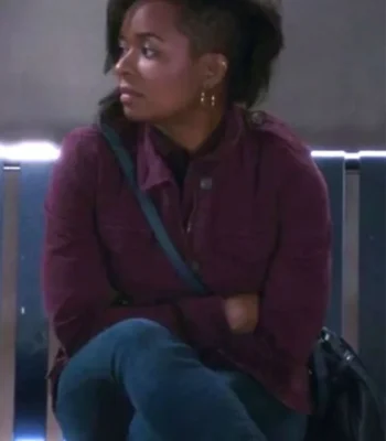 Alexis Floyd Grey’s Anatomy S21 Maroon Jacket