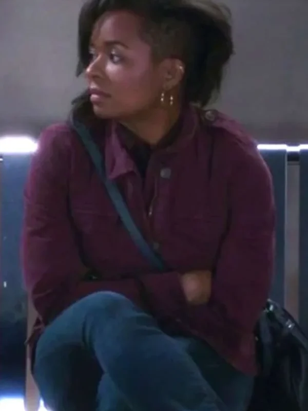 Alexis Floyd Grey’s Anatomy S21 Maroon Jacket