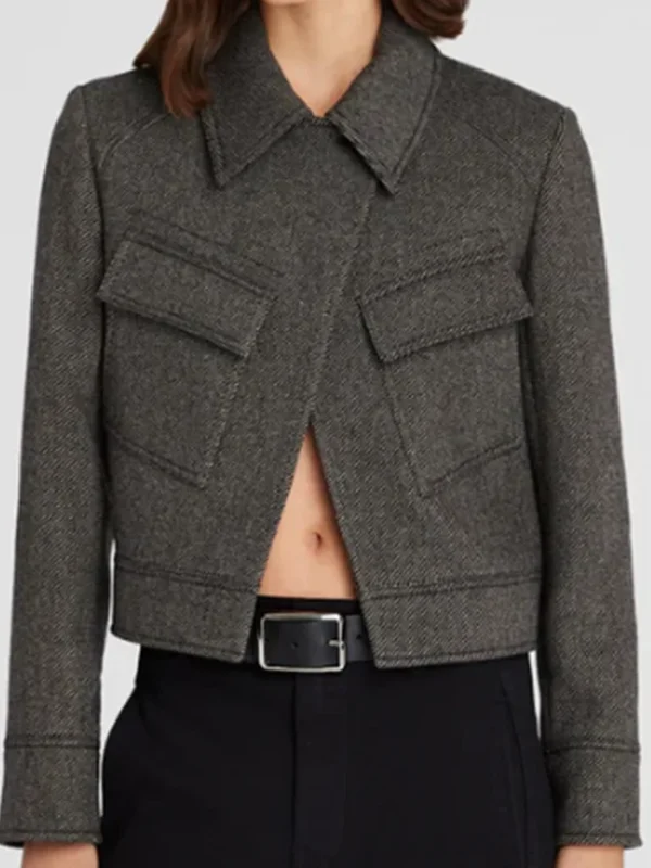 Allison Siko Law and Order Organized Crime S05 Cropped Jacket