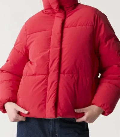 Amaia Olaberria Olympo S01 Red Puffer Jacket