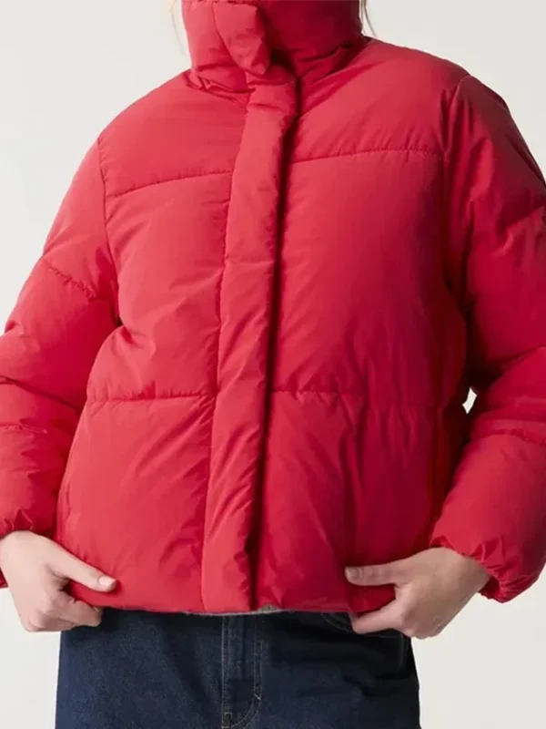 Amaia Olaberria Olympo S01 Red Puffer Jacket