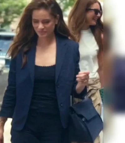 Amanda Peet Your Friends and Neighbors S01 Blue Blazer