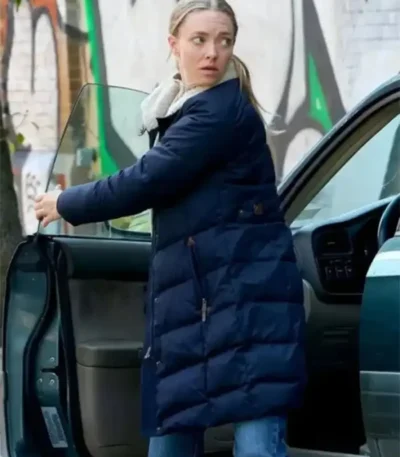 Amanda Seyfried Long Bright River S01 Blue Coat