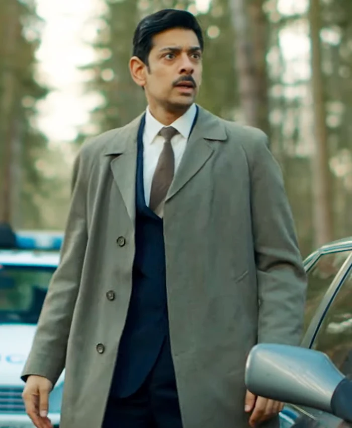 Amit Shah Murder Before Evensong S01 Green Coat Amit Shah Murder Before Evensong S01 Green Coat
