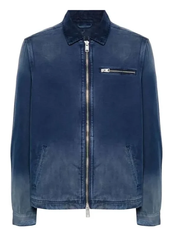 Aneesha Malik Invasion S03 Blue Cotton Jacket