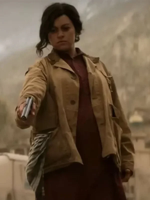 Angela Adams The Old Man S02 Brown Jacket