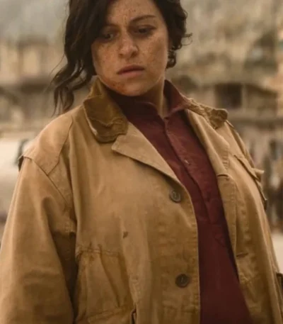 Angela Adams The Old Man S02 Brown Jacket