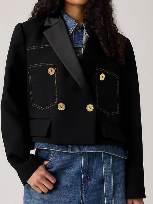 Angela Bassett 9-1-1 S09 Cropped Jacket