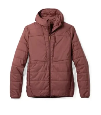 Anthony S. Goolsby Will Trent S03 Maroon Puffer Jacket
