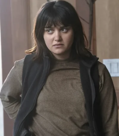 Ariela Barer The Last of Us S02 Black Vest