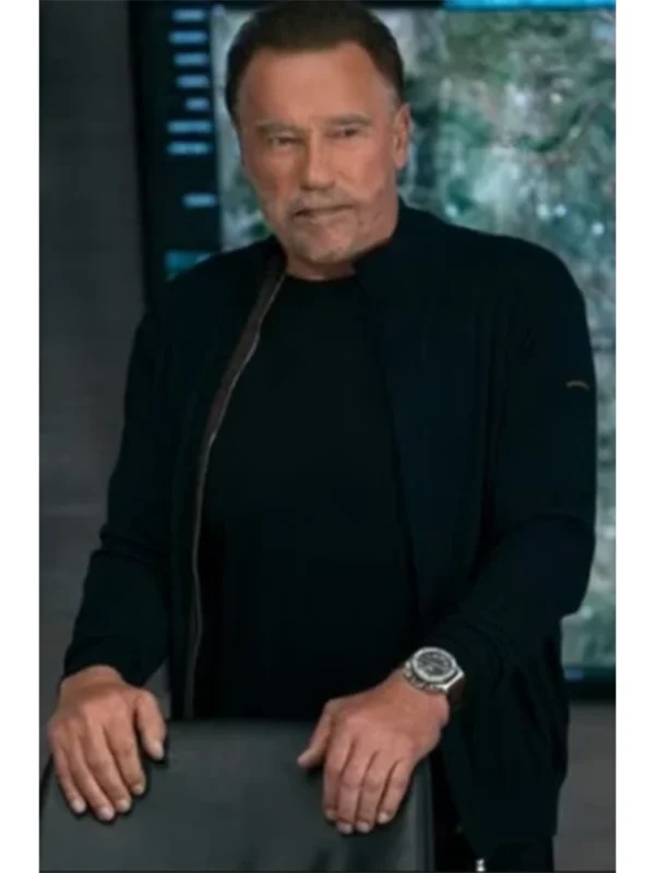 Arnold Schwarzenegger Fubar S02 Black Jacket