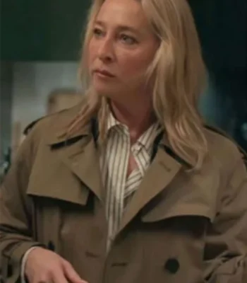 Asher Keddie Strife S02 Beige Trench Coat