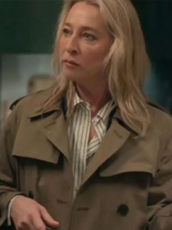 Asher Keddie Strife S02 Beige Trench Coat